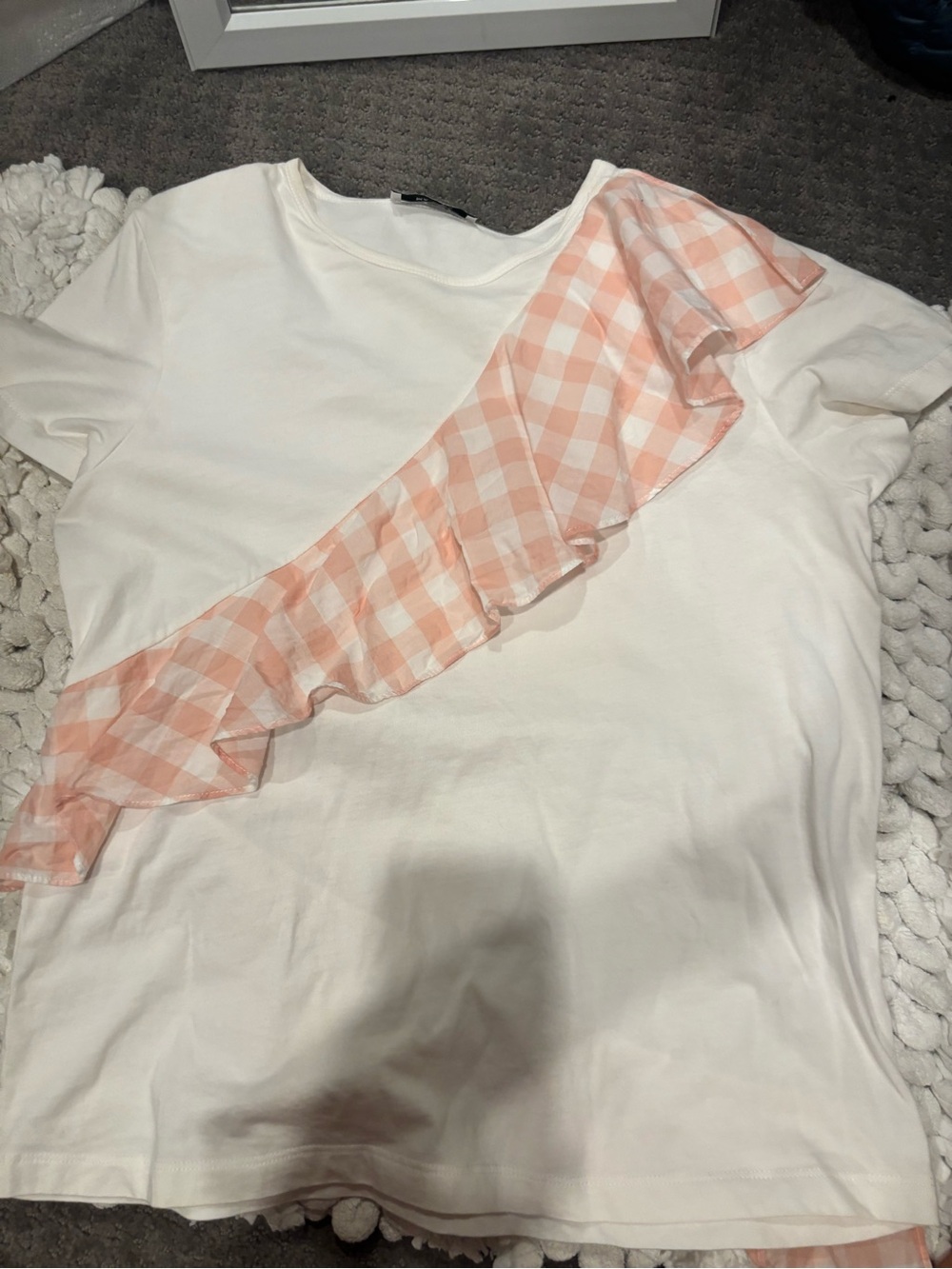 Marysia Swim White Crewneck Tee Large